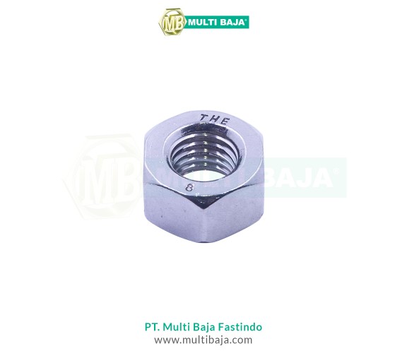 Stainless Steel : SUS 304 Hex Nut Inch DIN934